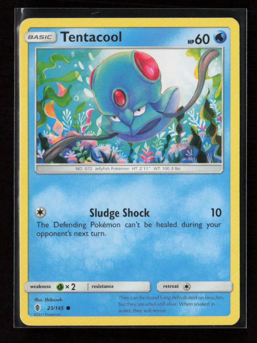 Tentacool Common Sm - Guardians Rising 23/145 Lp 1