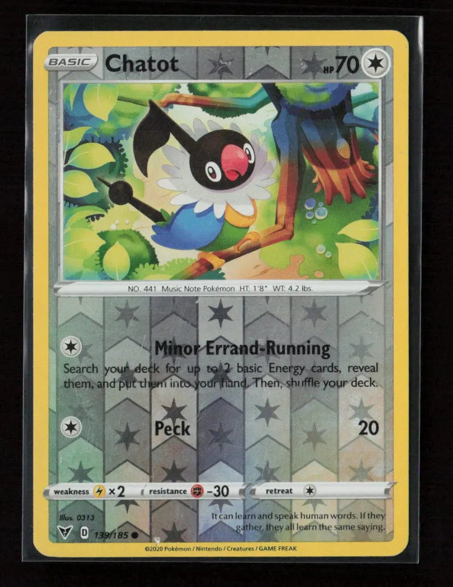 Chatot Common Swsh04: Vivid Voltage 139/185 Nm 1