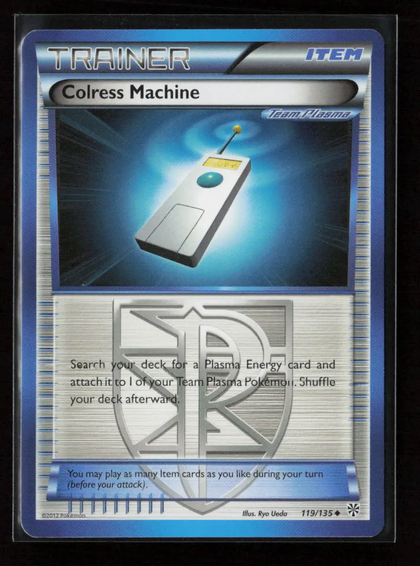 Colress Machine (Team Plasma) Uncommon Plasma Storm 119/135 Nm 1