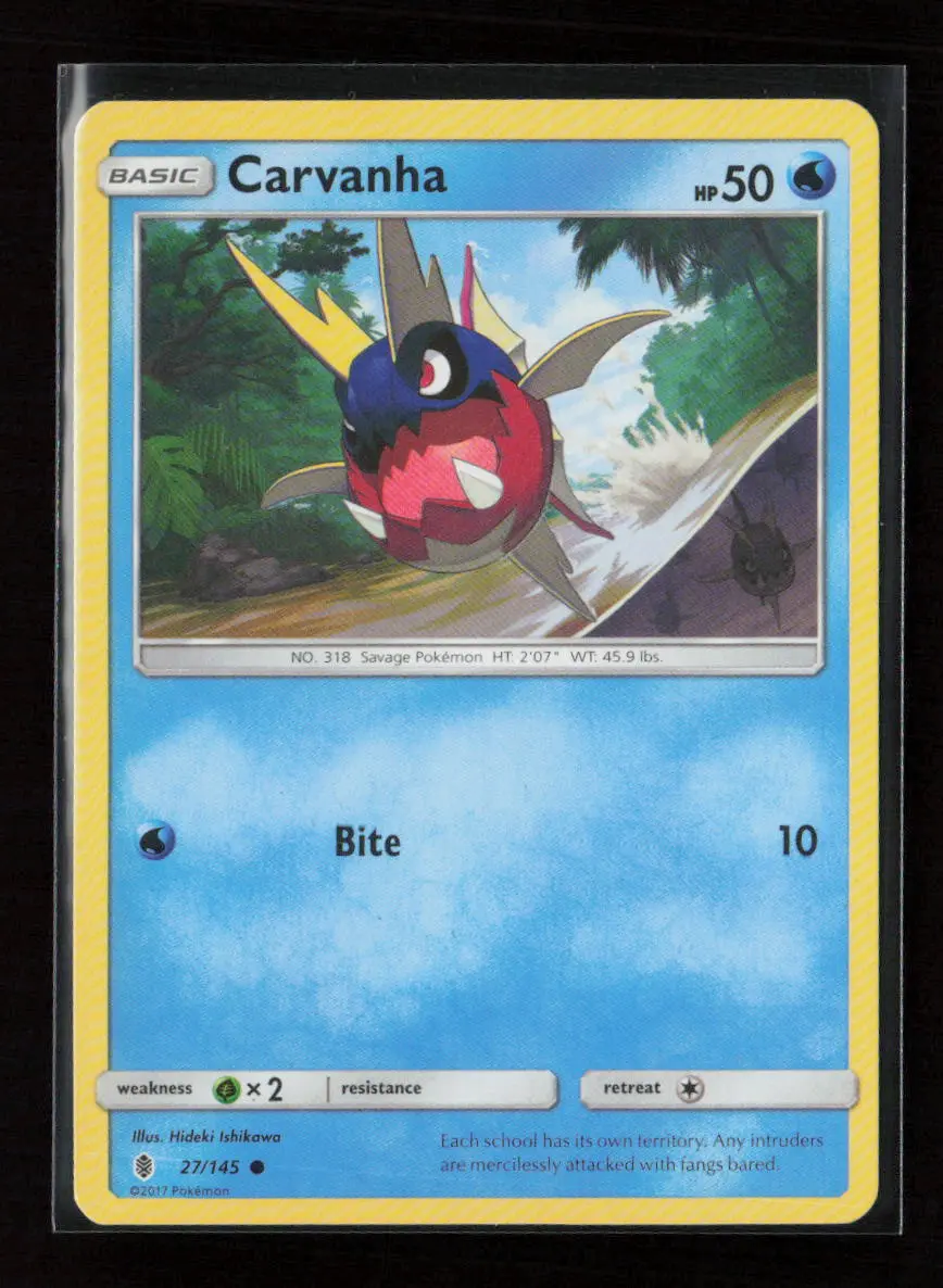 Carvanha Common Sm - Guardians Rising 27/145 Lp 1