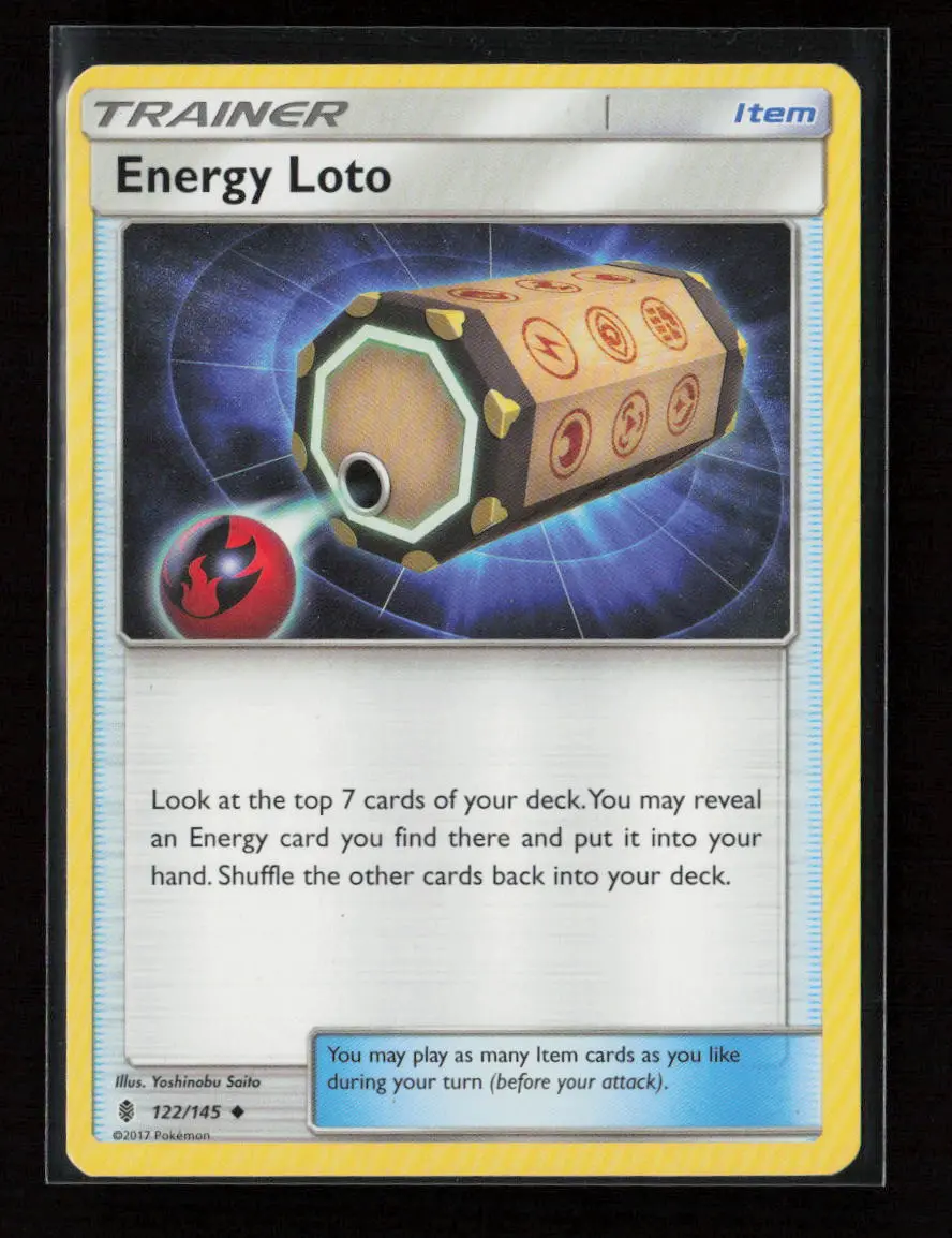 Energy Loto Uncommon Sm - Guardians Rising 122/145 Lp 1