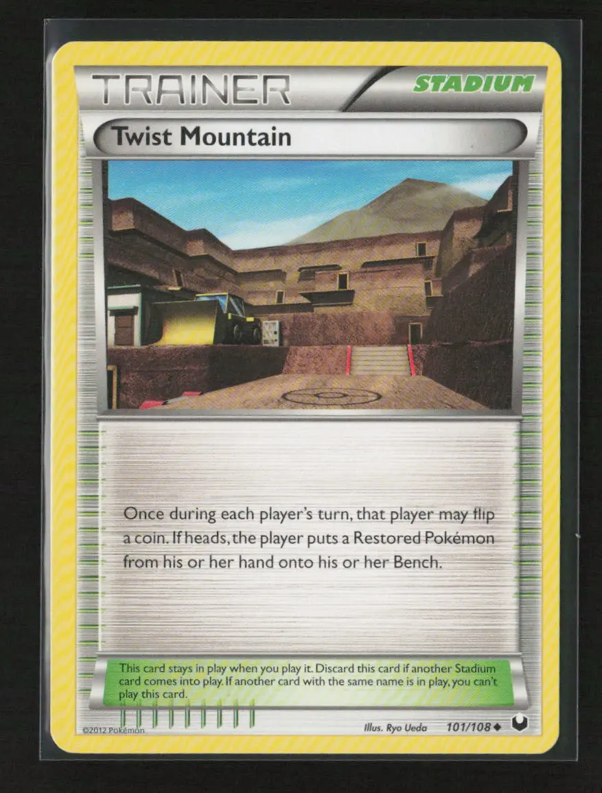 Twist Mountain Uncommon Dark Explorers 101/108 Nm 1