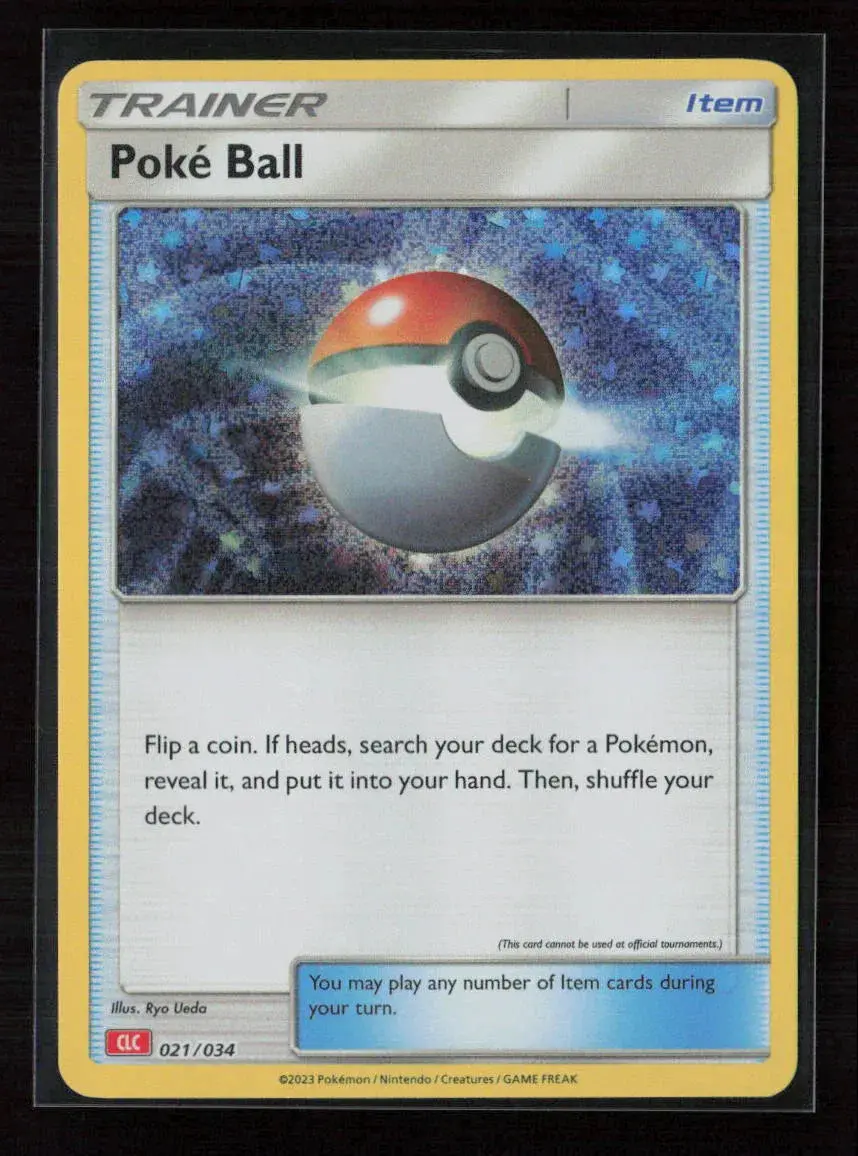 Poke Ball (Clb) Classic Collection Trading Card Game Classic 023/034 Nm 1