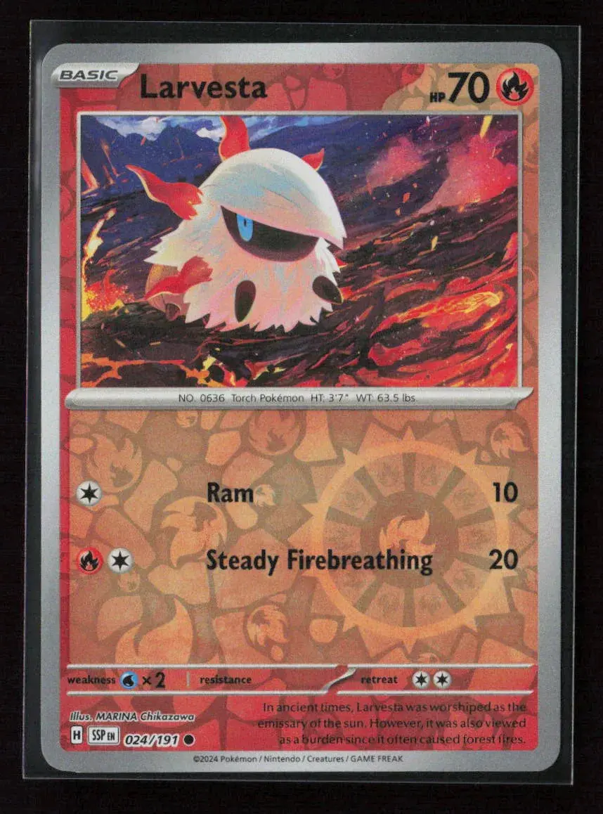 Larvesta - Common Sv08: Surging Sparks 024/191 Nm 1