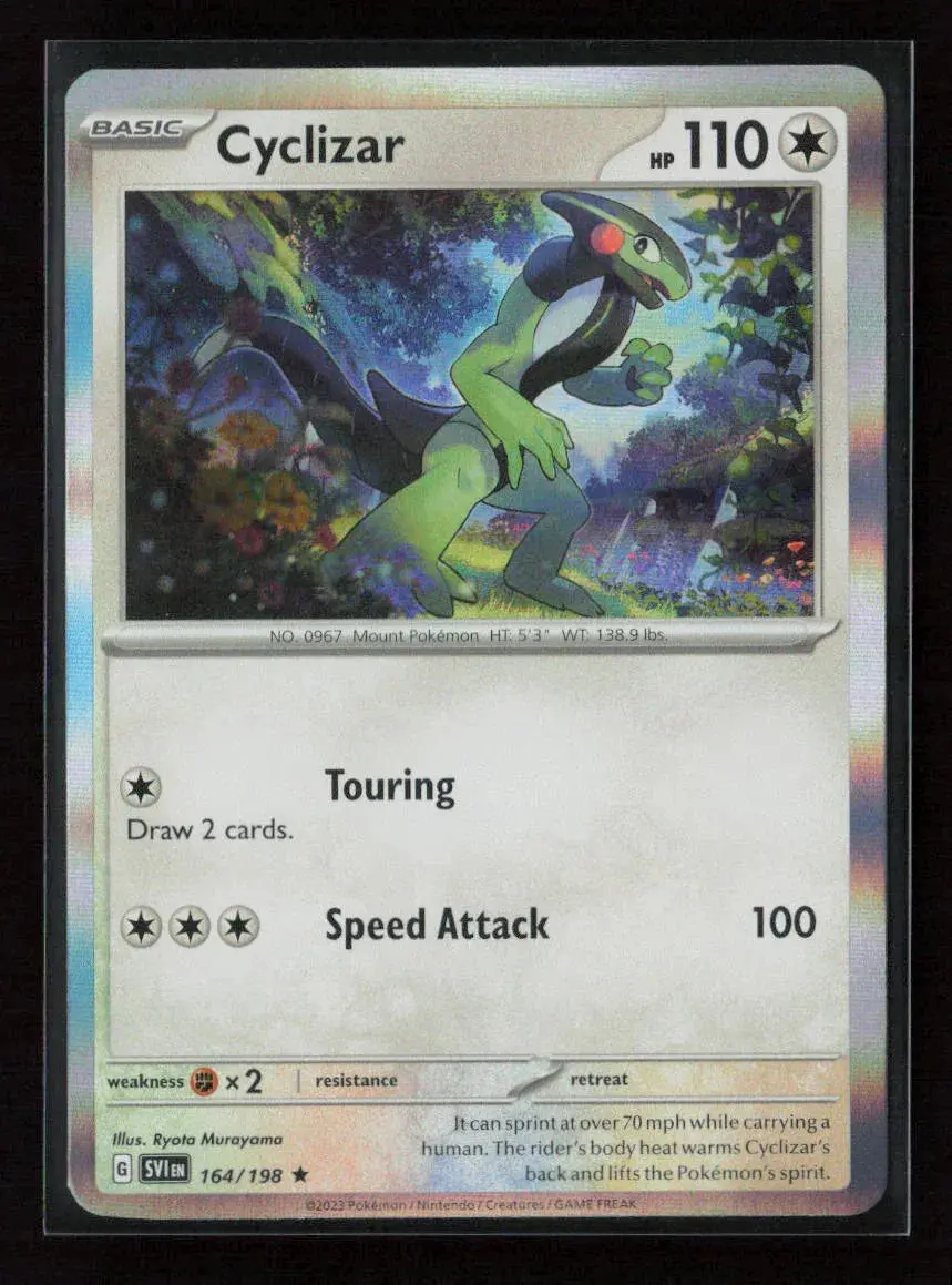 Cyclizar Rare Sv01: Scarlet & Violet Base Set 164/198 Nm 1