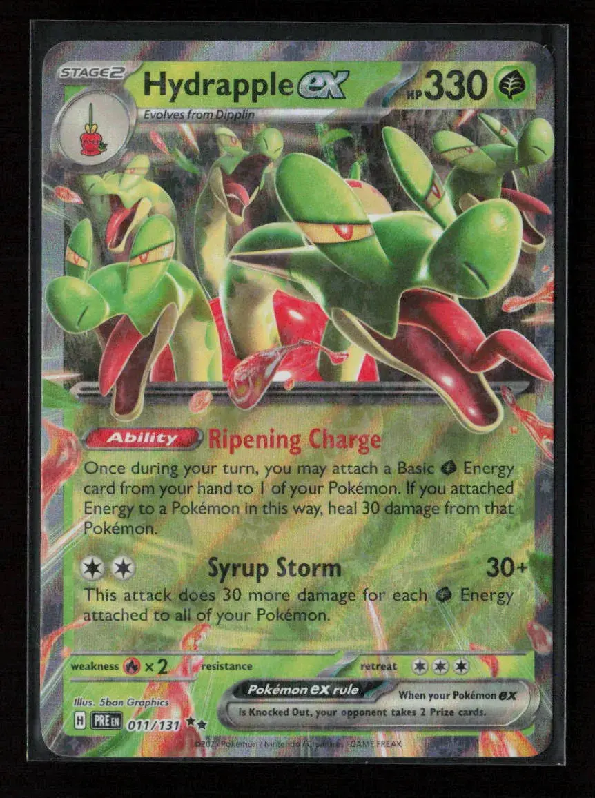 Hydrapple Ex Double Rare Sv: Prismatic Evolutions 011/131 Nm 1