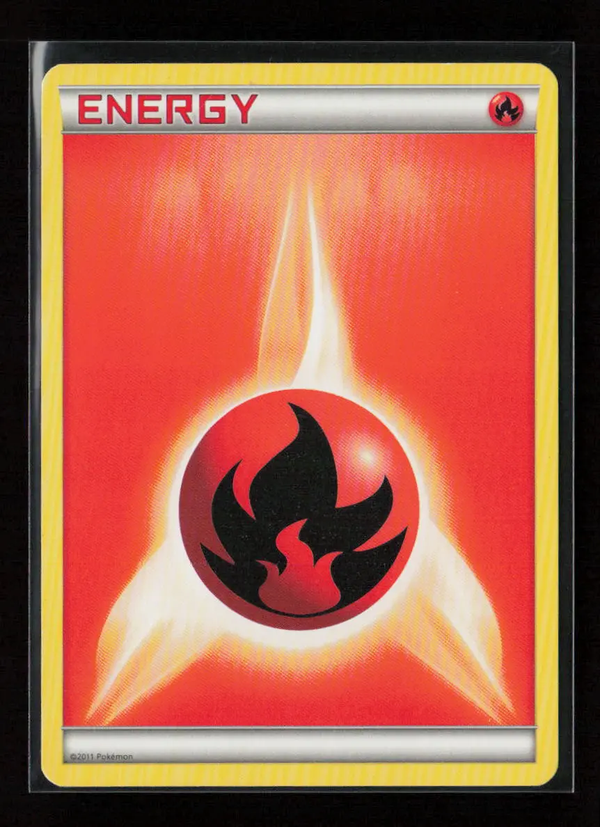 Fire Energy (2011 Unnumbered) Promo League & Championship Cards Nm 1
