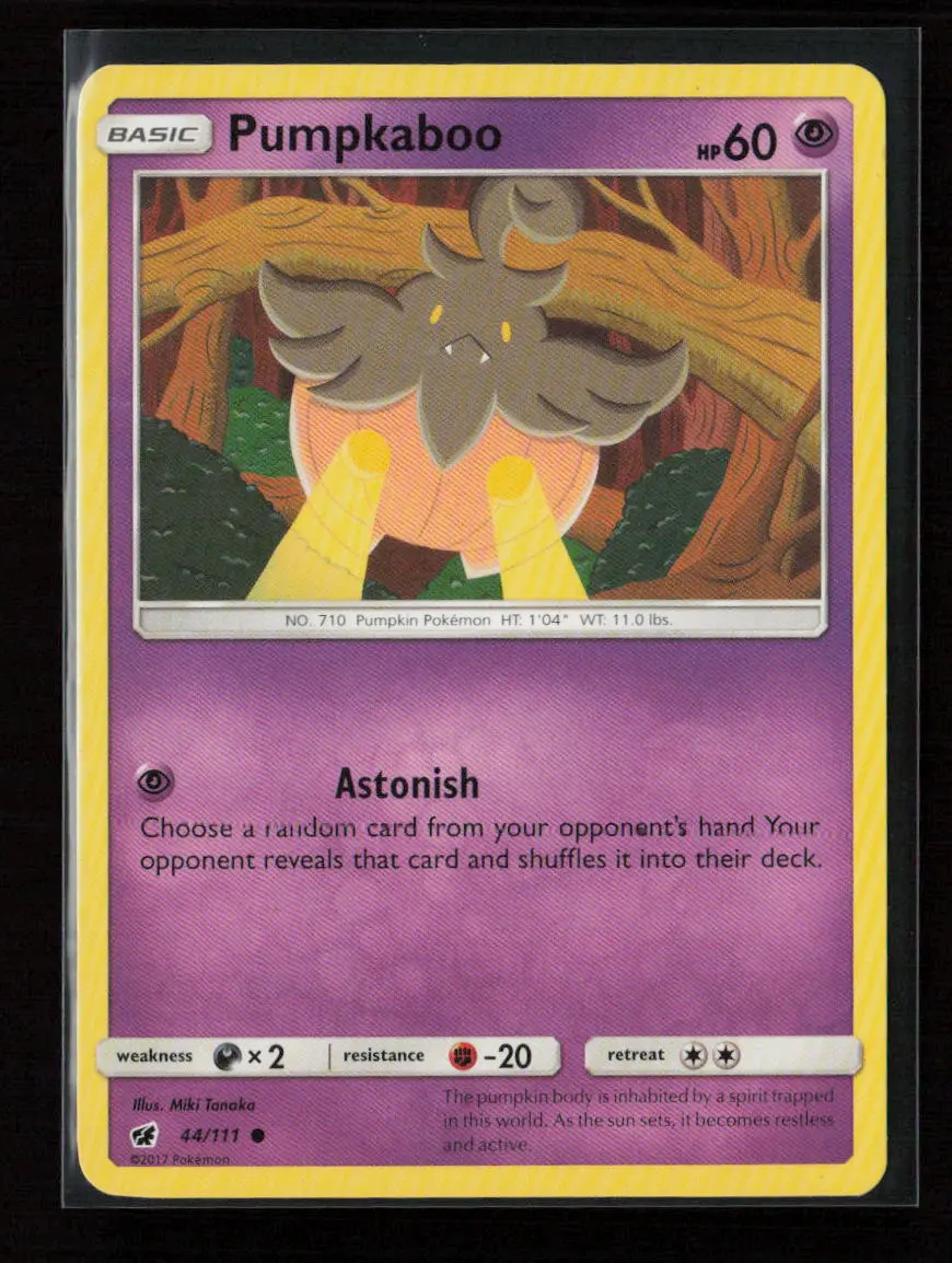 Pumpkaboo Common Sm - Crimson Invasion 44/111 Lp 1