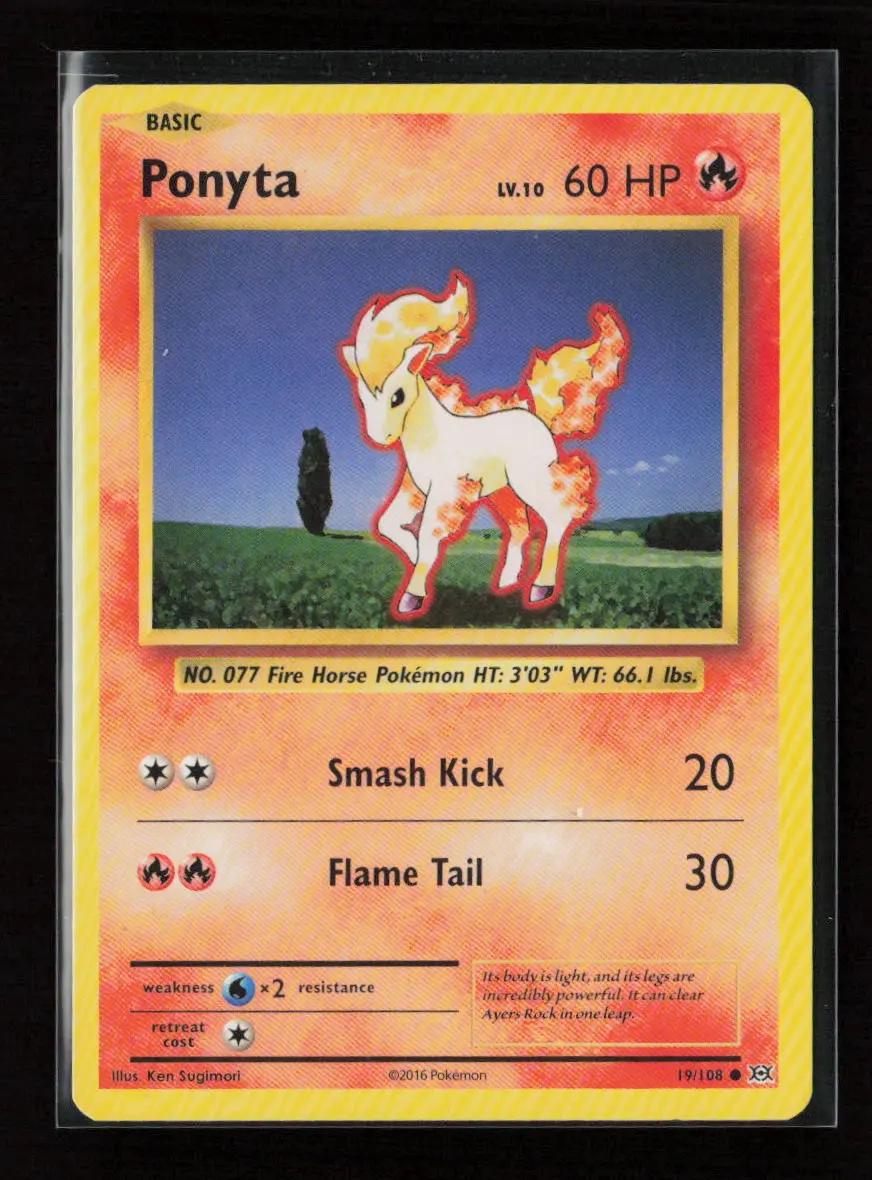 Ponyta Common Xy - Evolutions 19/108 Lp 1
