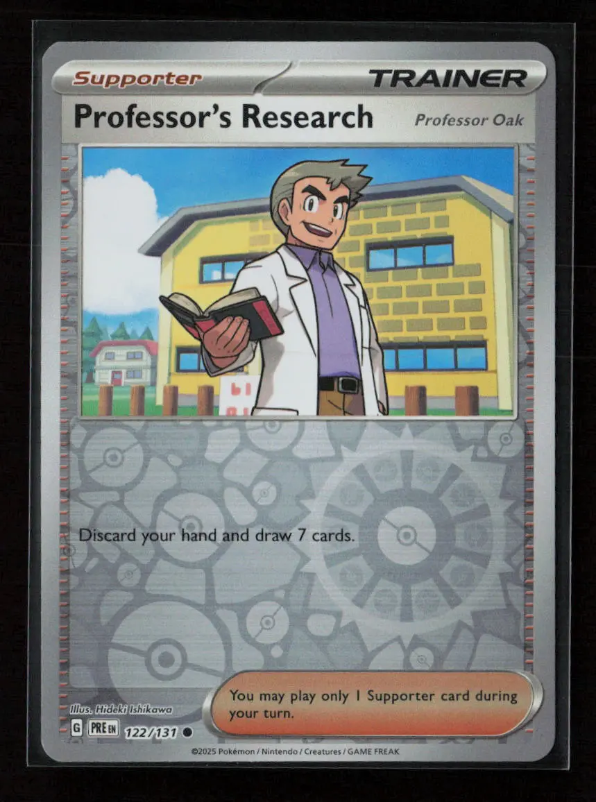 Professor's Research [Professor Oak] Common Sv: Prismatic Evolutions 122/131 Nm 1