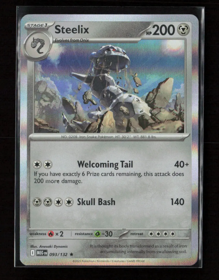 Steelix - Rare Me01: Mega Evolution 093/132 Nm 1