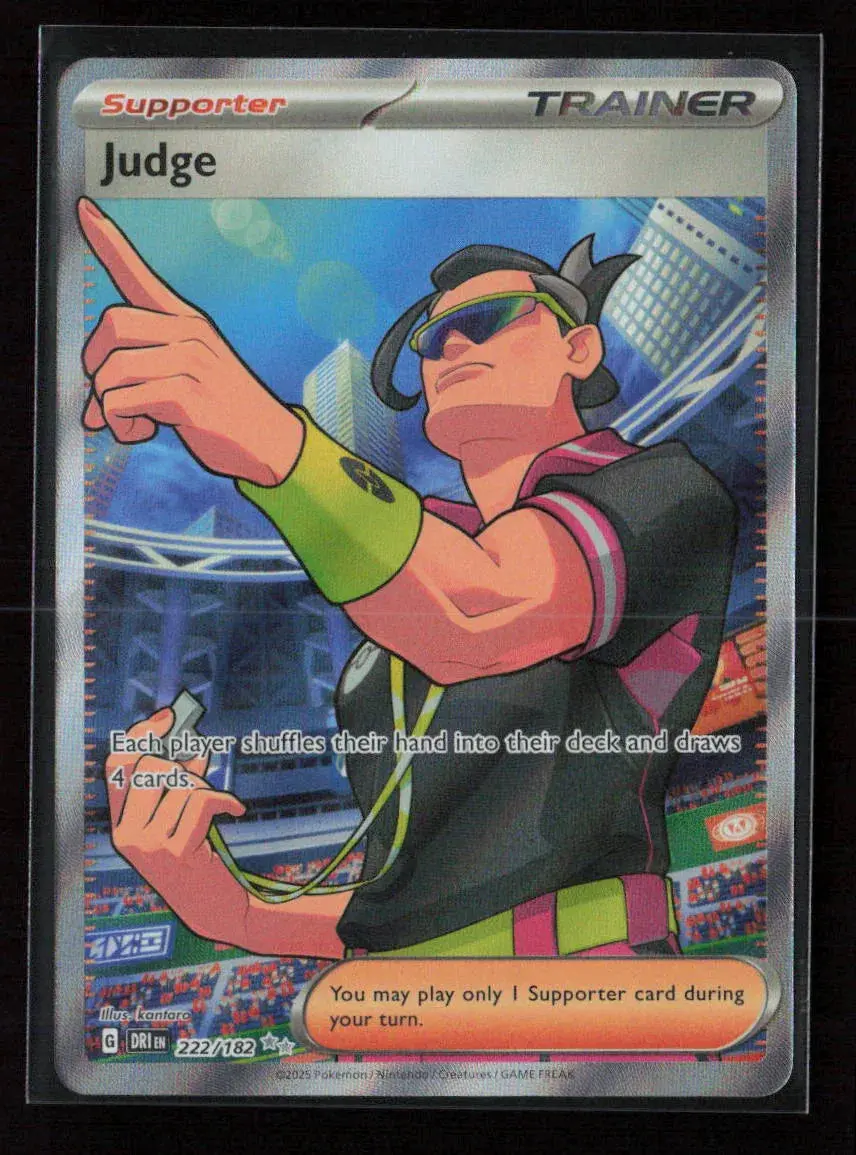 Judge - Ultra Rare Sv10: Destined Rivals 222/182 Nm 1