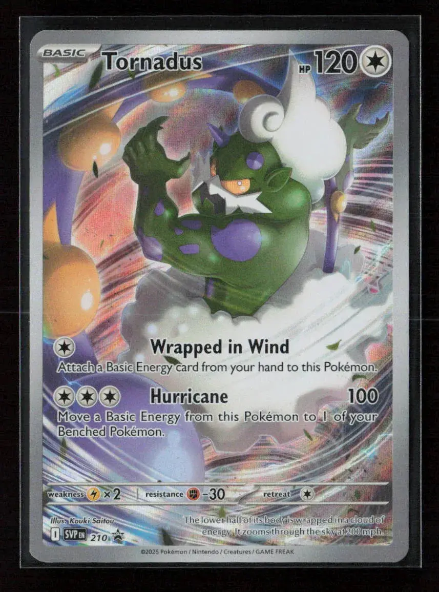 Tornadus - Promo Sv: Scarlet & Violet Promo Cards 210 Nm 1