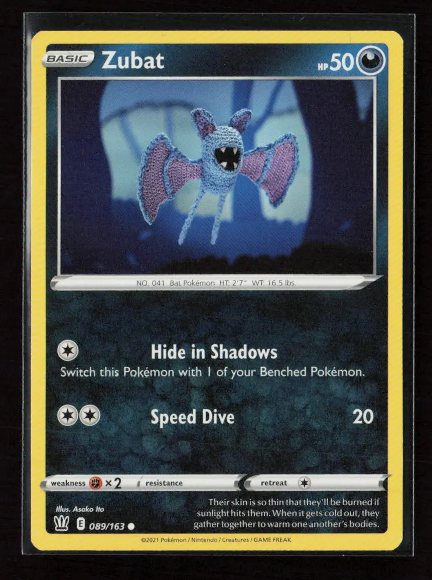Zubat Common Swsh05: Battle Styles 089/163 Lp 1