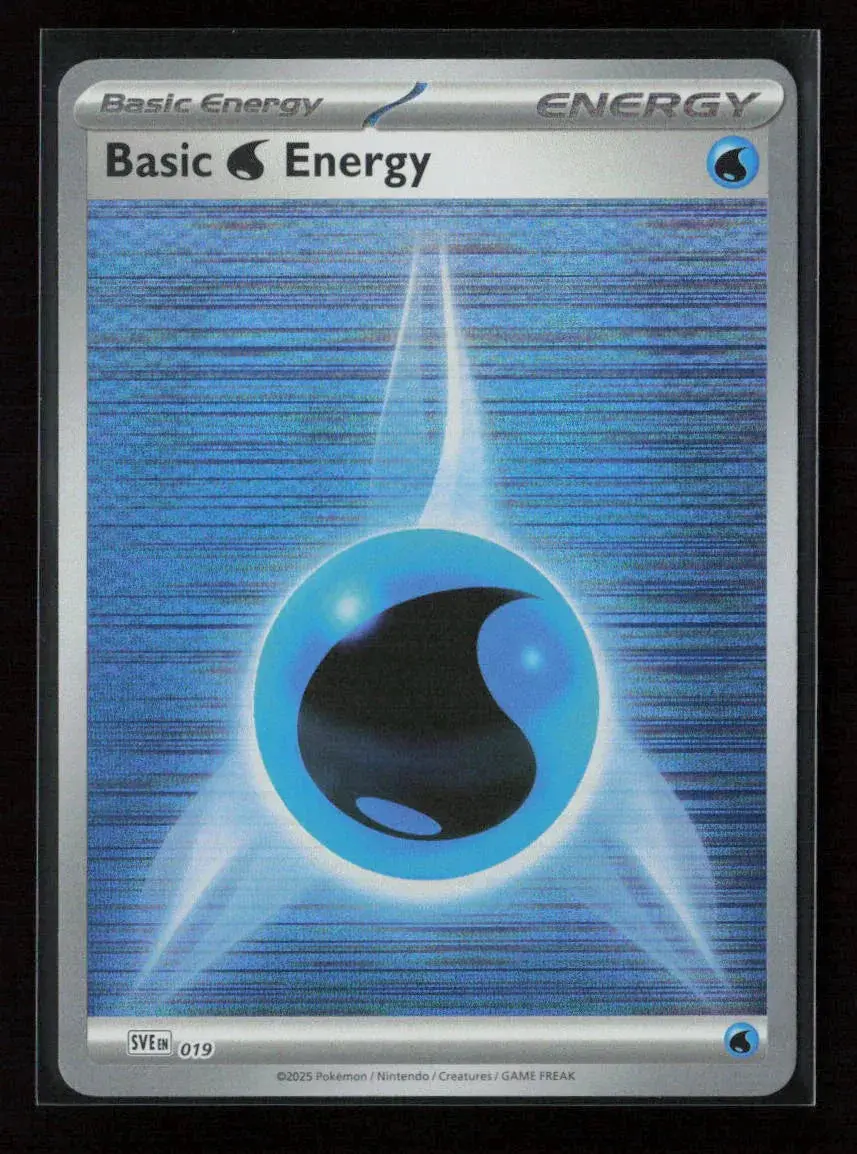 Basic Water Energy - Common Sve: Scarlet & Violet Energies 019 Nm 1
