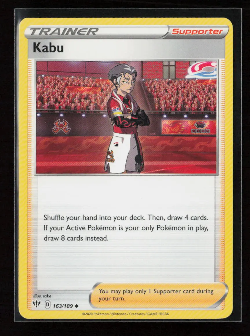 Kabu Uncommon Swsh03: Darkness Ablaze 163/189 Nm 1