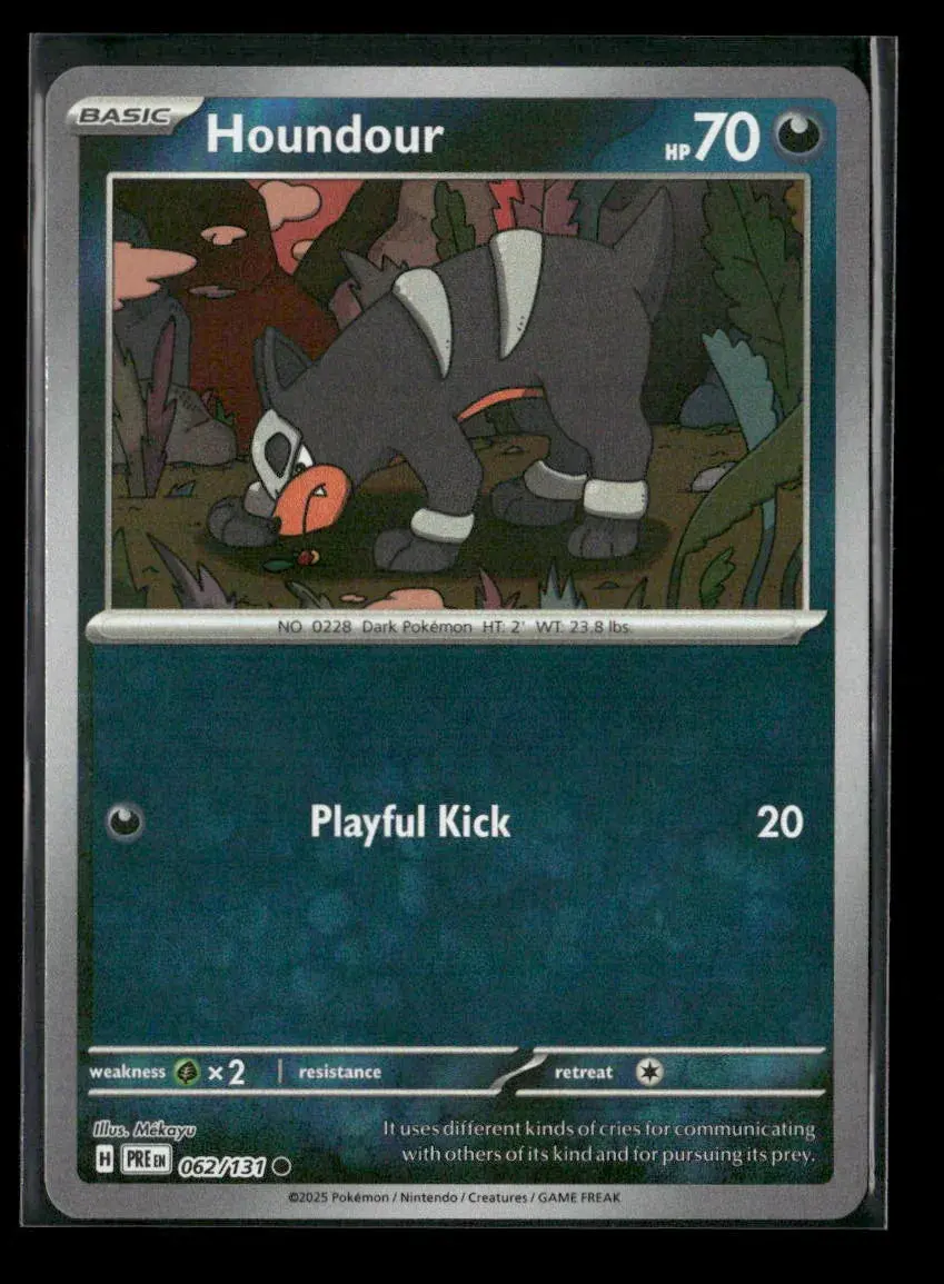 Houndour (Poke Ball Pattern) Common Sv: Prismatic Evolutions 062/131 Nm 1