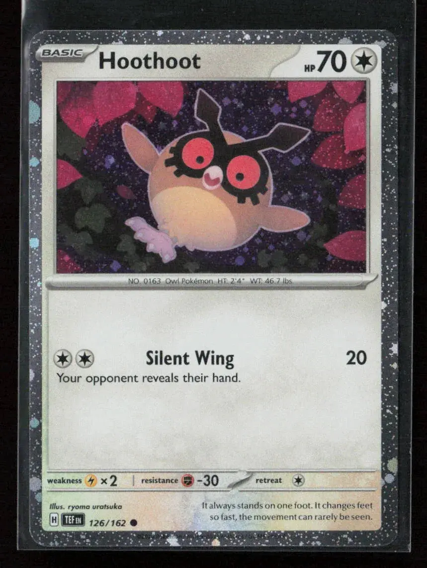 Hoothoot - 126 (Cosmos Holo) Promo Sv: Scarlet & Violet Promo Cards 126/162 Nm 1