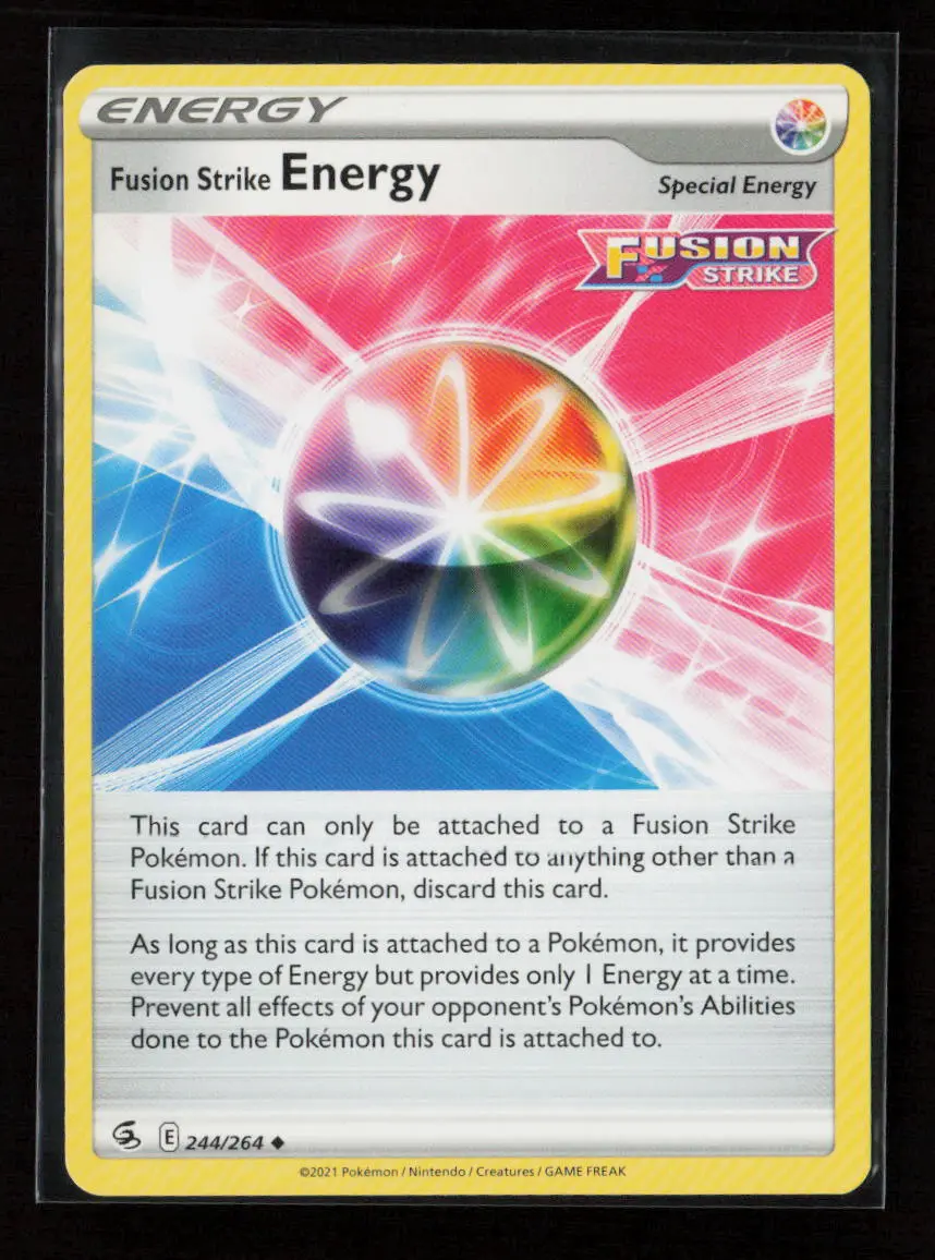 Fusion Strike Energy Uncommon Swsh08: Fusion Strike 244/264 Lp 1