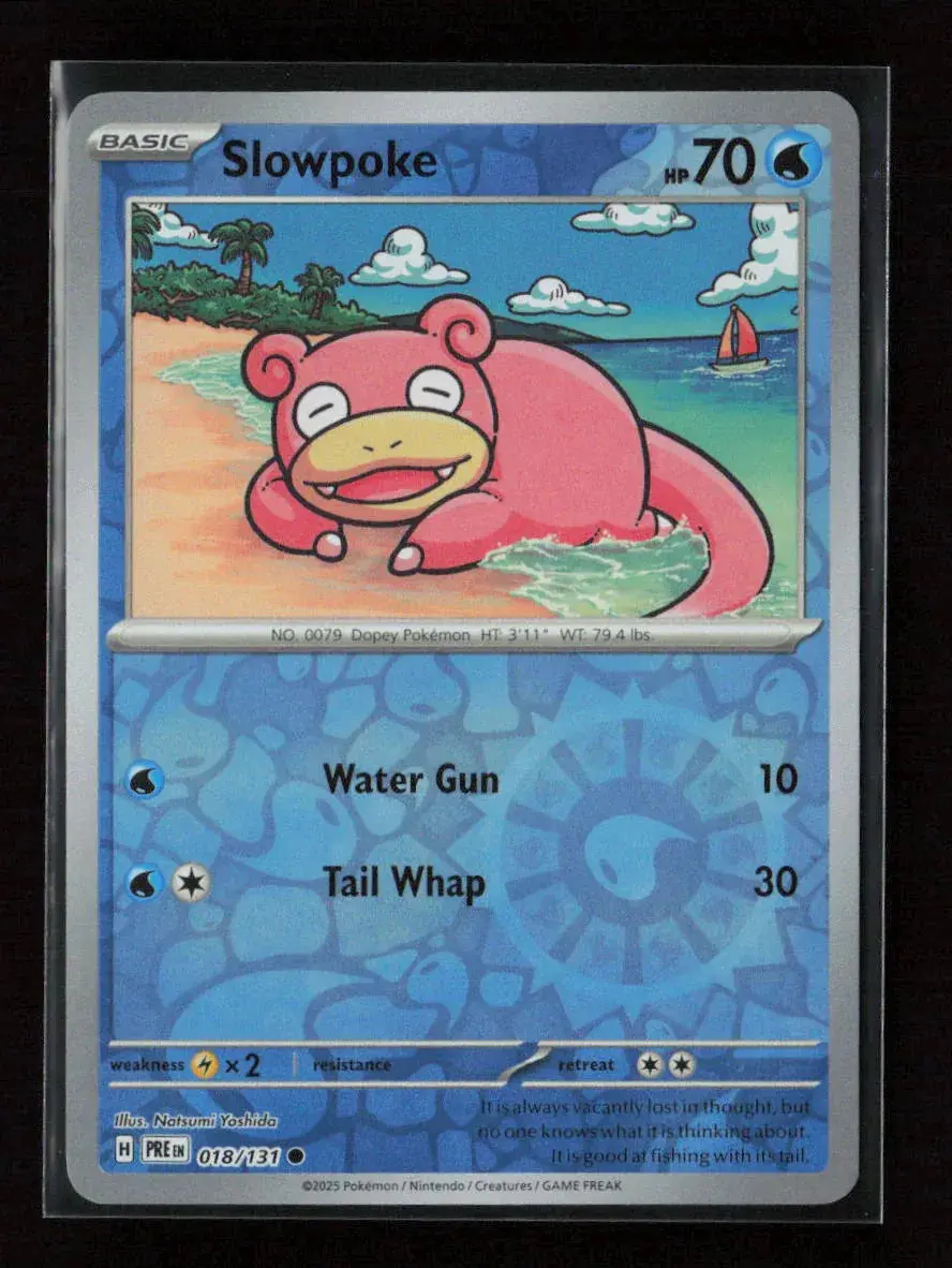 Slowpoke Common Sv: Prismatic Evolutions 018/131 Nm 1