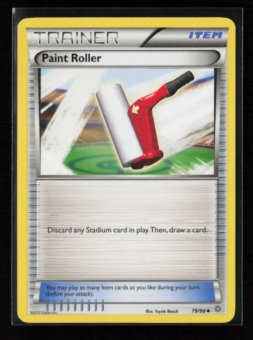 Paint Roller Uncommon Xy - Ancient Origins 79/98 Lp 1