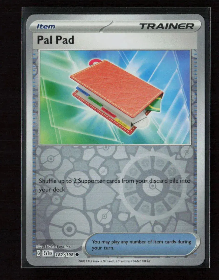 Pal Pad Common Sv01: Scarlet & Violet Base Set 182/198 Nm 1
