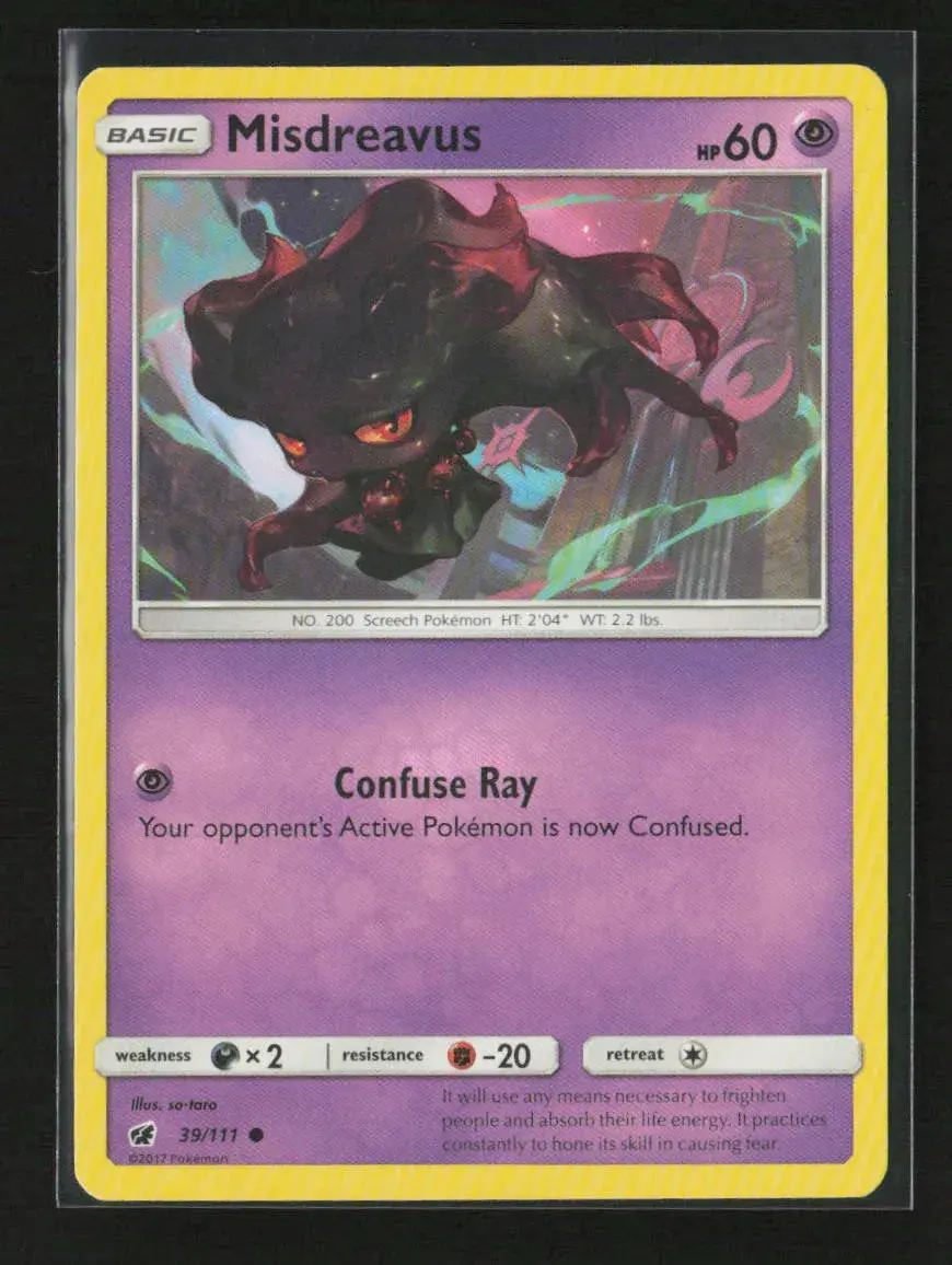 Misdreavus Common Sm - Crimson Invasion 39/111 Lp 1