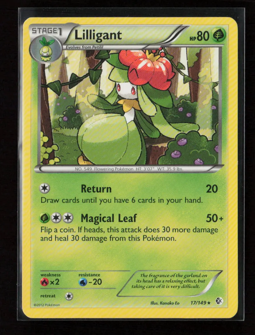 Lilligant Rare Boundaries Crossed 17/149 Lp 1