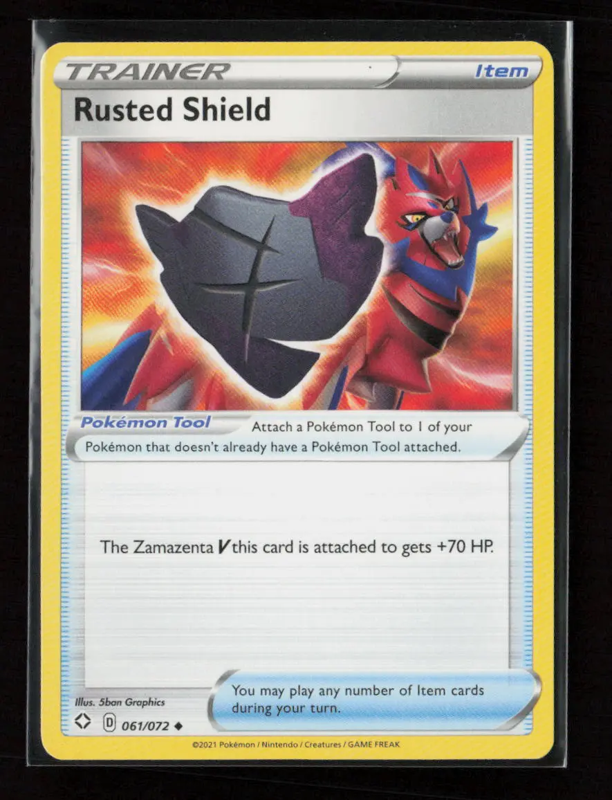 Rusted Shield Uncommon Shining Fates 061/072 Lp 1