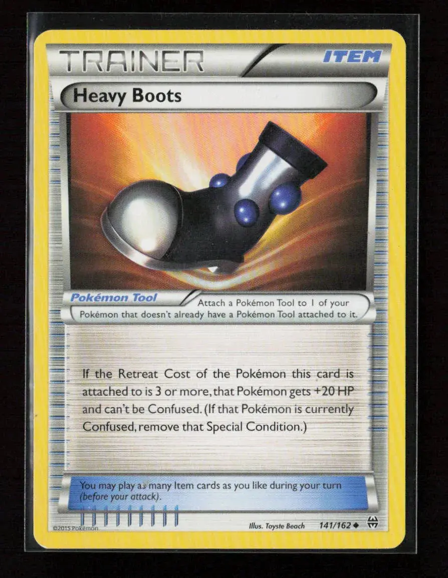 Heavy Boots Uncommon Xy - Breakthrough 141/162 Lp 1