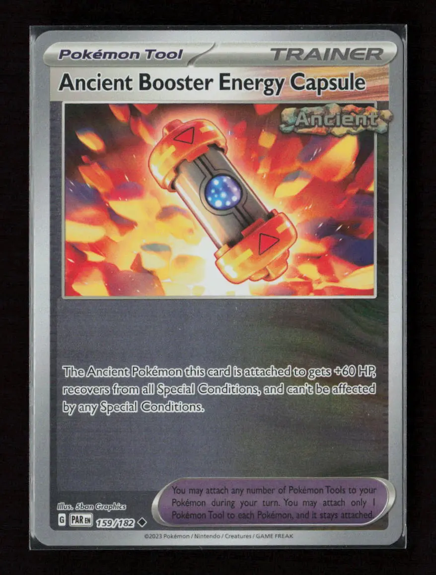 Ancient Booster Energy Capsule Uncommon Sv04: Paradox Rift 159/182 Nm 1