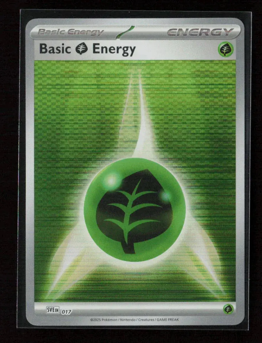 Basic Grass Energy - Common Sve: Scarlet & Violet Energies 017 Nm 1