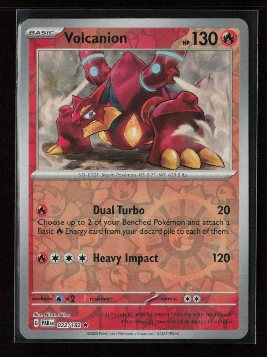 Volcanion Rare Sv04: Paradox Rift 022/182 Nm 1