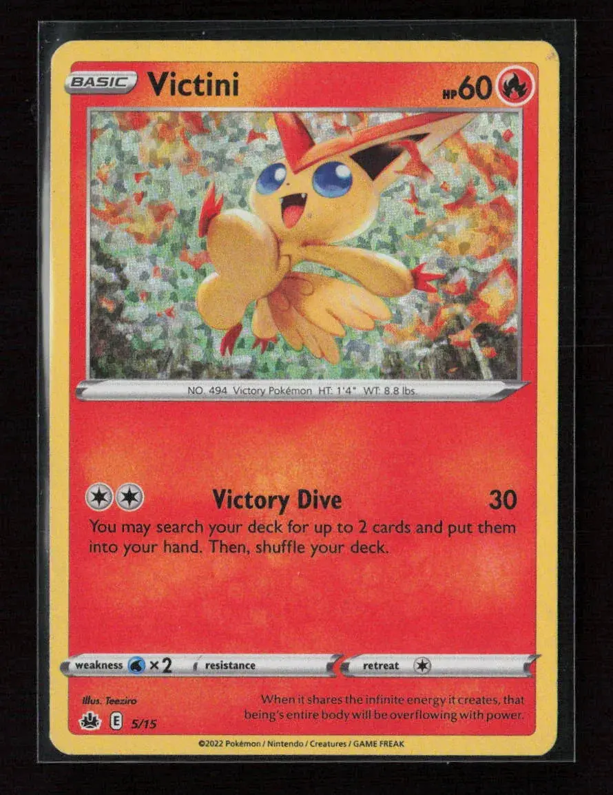 Victini - 5/15 Promo Mcdonald's Promos 2022 005/015 Lp 1