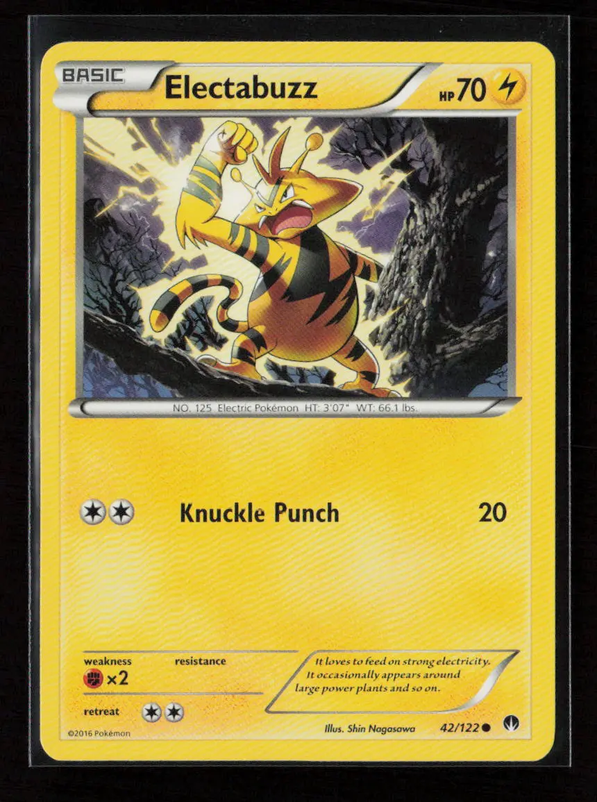 Electabuzz Common Xy - Breakpoint 42/122 Lp 1
