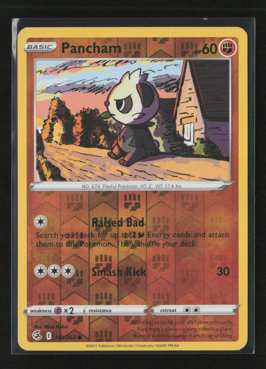 Pancham Common Swsh08: Fusion Strike 149/264 Nm 1