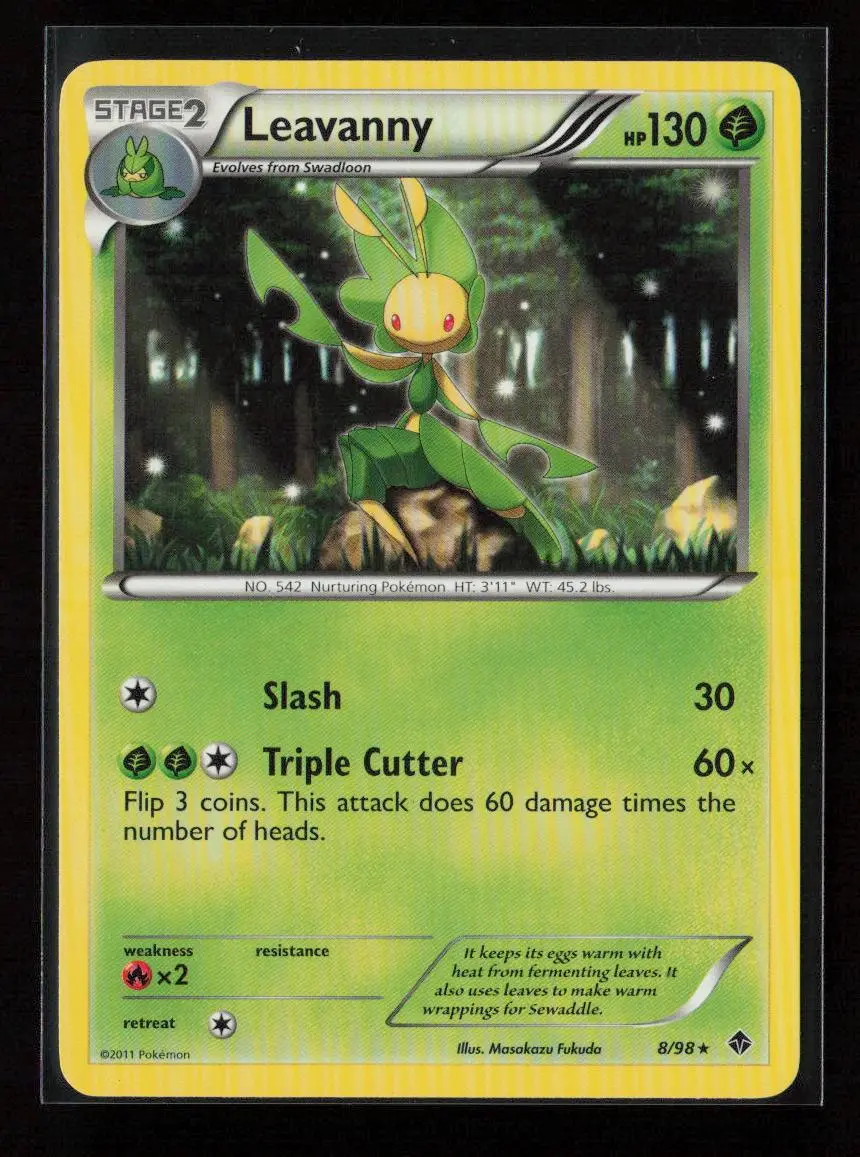 Leavanny (8) Rare Emerging Powers 8/98 Nm 1