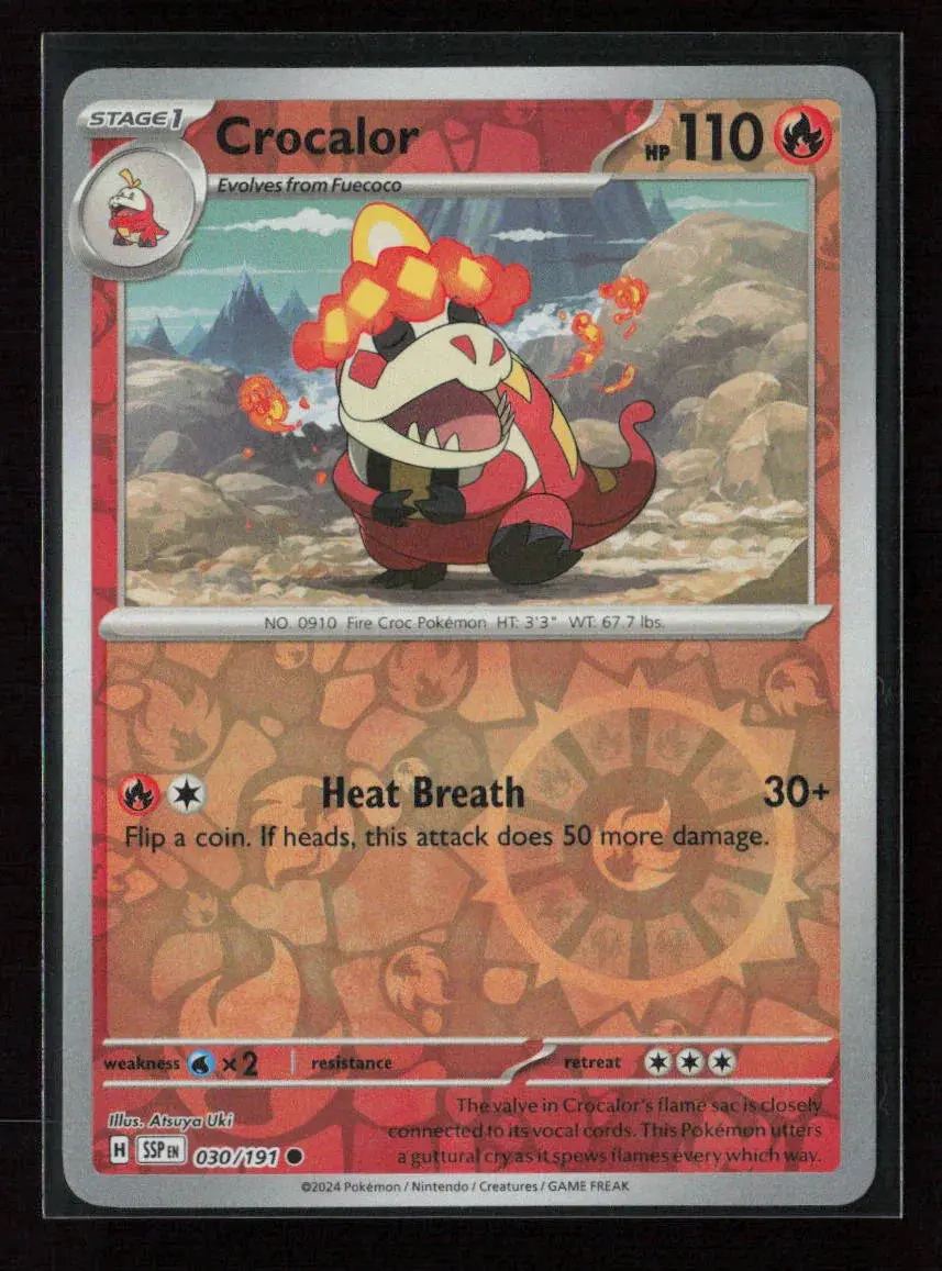 Crocalor Common Sv08: Surging Sparks 030/191 Nm 1