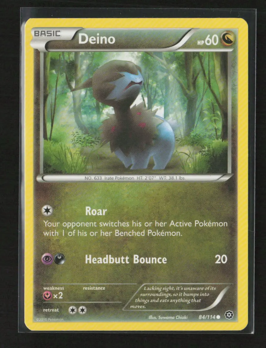 Deino Common Xy - Steam Siege 84/114 Lp 1