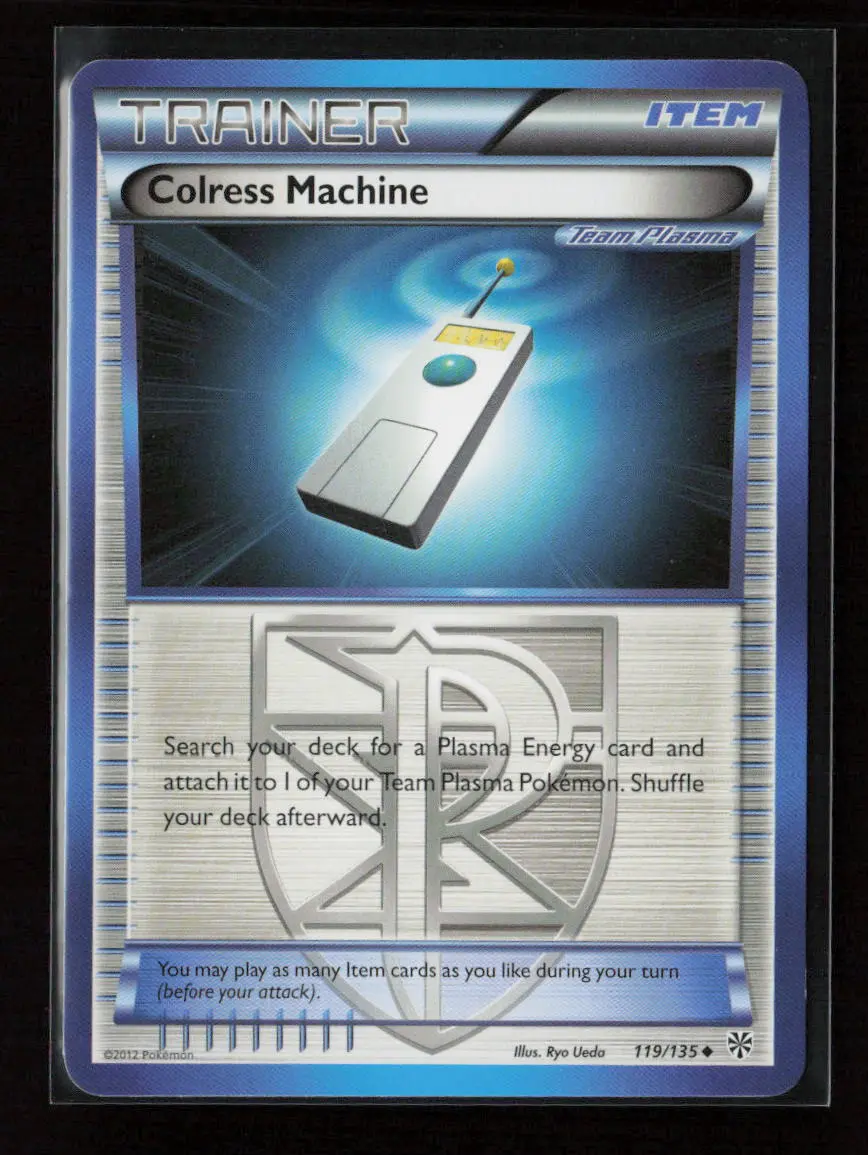 Colress Machine (Team Plasma) Uncommon Plasma Storm 119/135 Nm 1