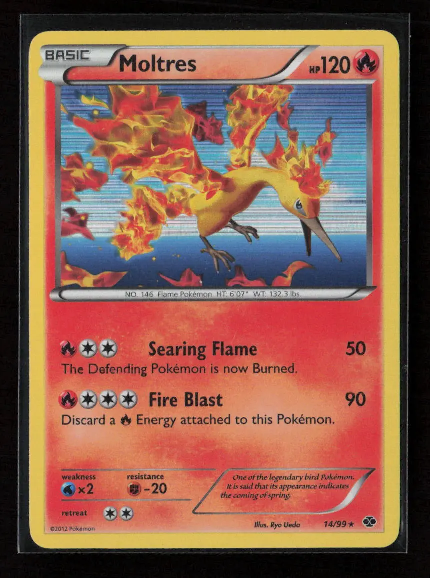 Moltres Holo Rare Next Destinies 14/99 Lp 1