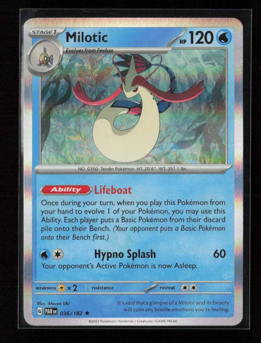 Milotic Rare Sv04: Paradox Rift 036/182 Nm 1