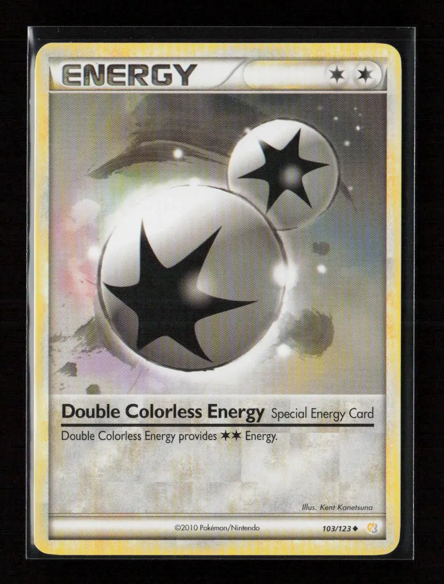 Double Colorless Energy Uncommon Heartgold Soulsilver 103/123 Lp 1