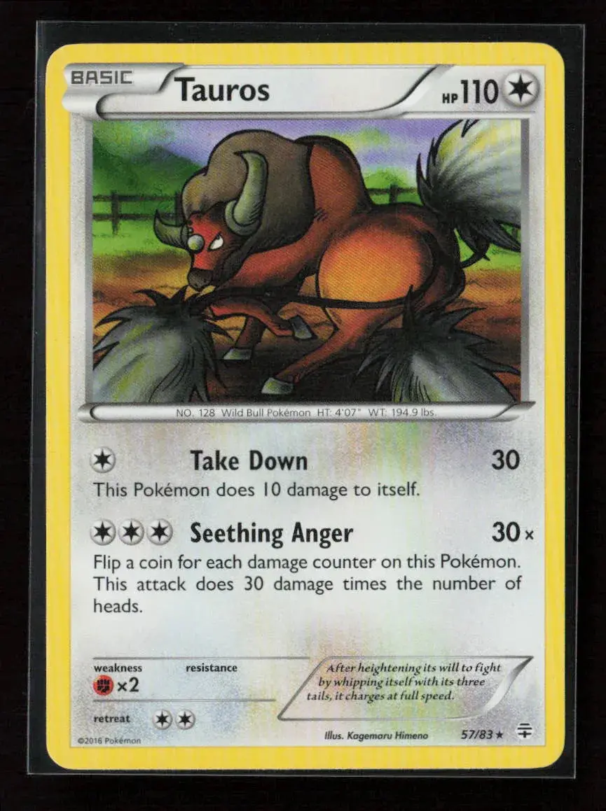 Tauros Rare Generations 57/83 Nm 1