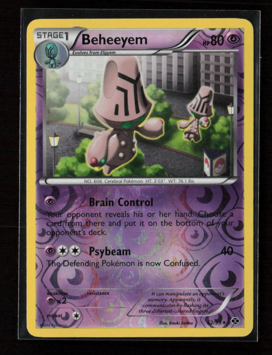Beheeyem Rare Next Destinies 62/99 Lp 1