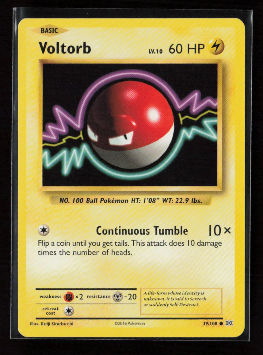 Voltorb Common Xy - Evolutions 39/108 Lp 1