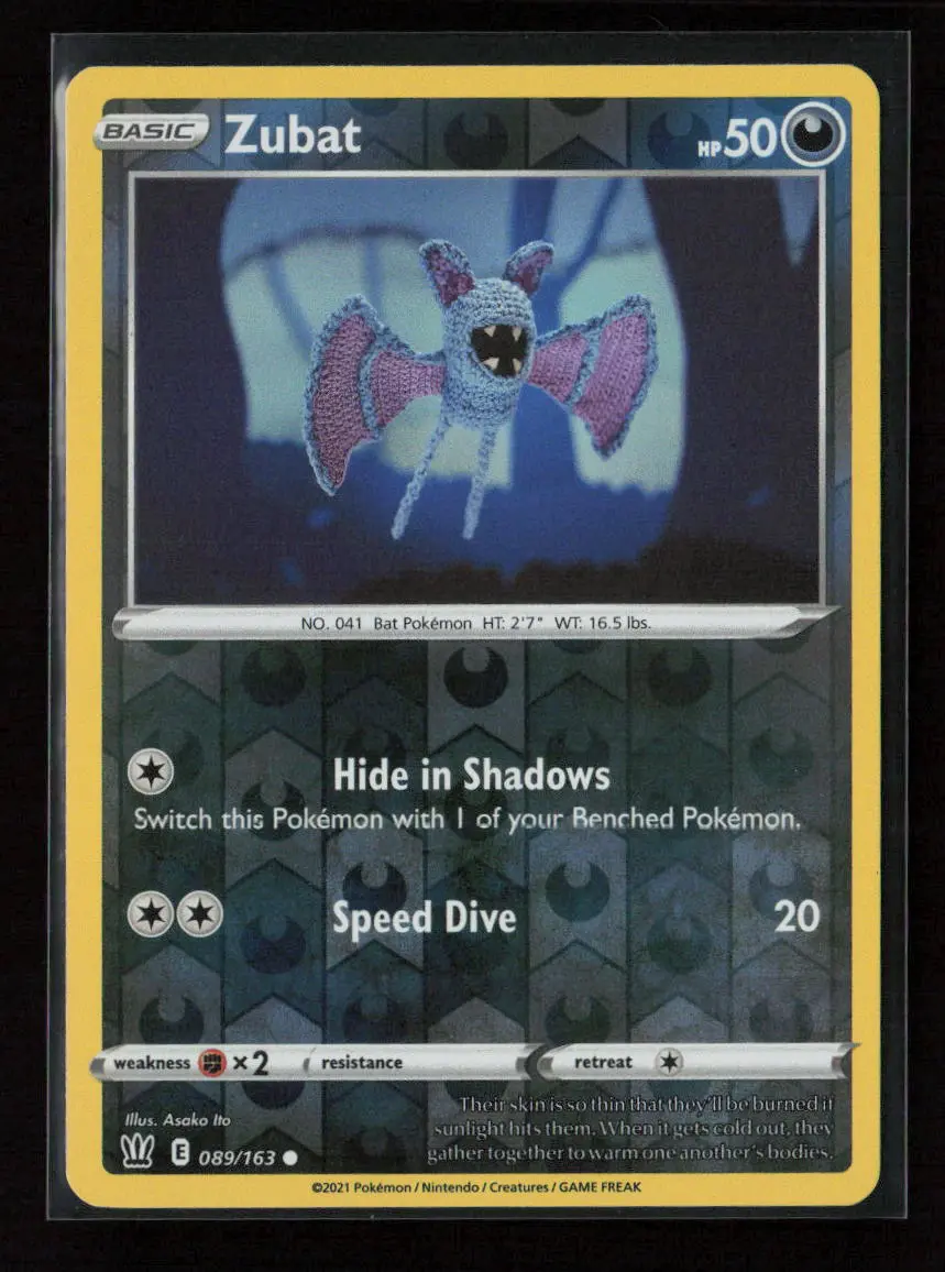 Zubat Common Swsh05: Battle Styles 089/163 Nm 1