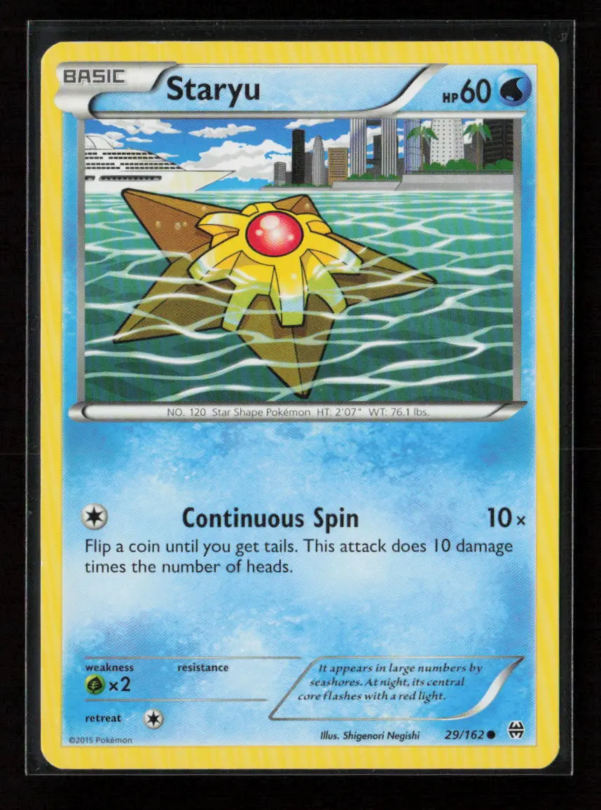 Staryu Common Xy - Breakthrough 29/162 Lp 1
