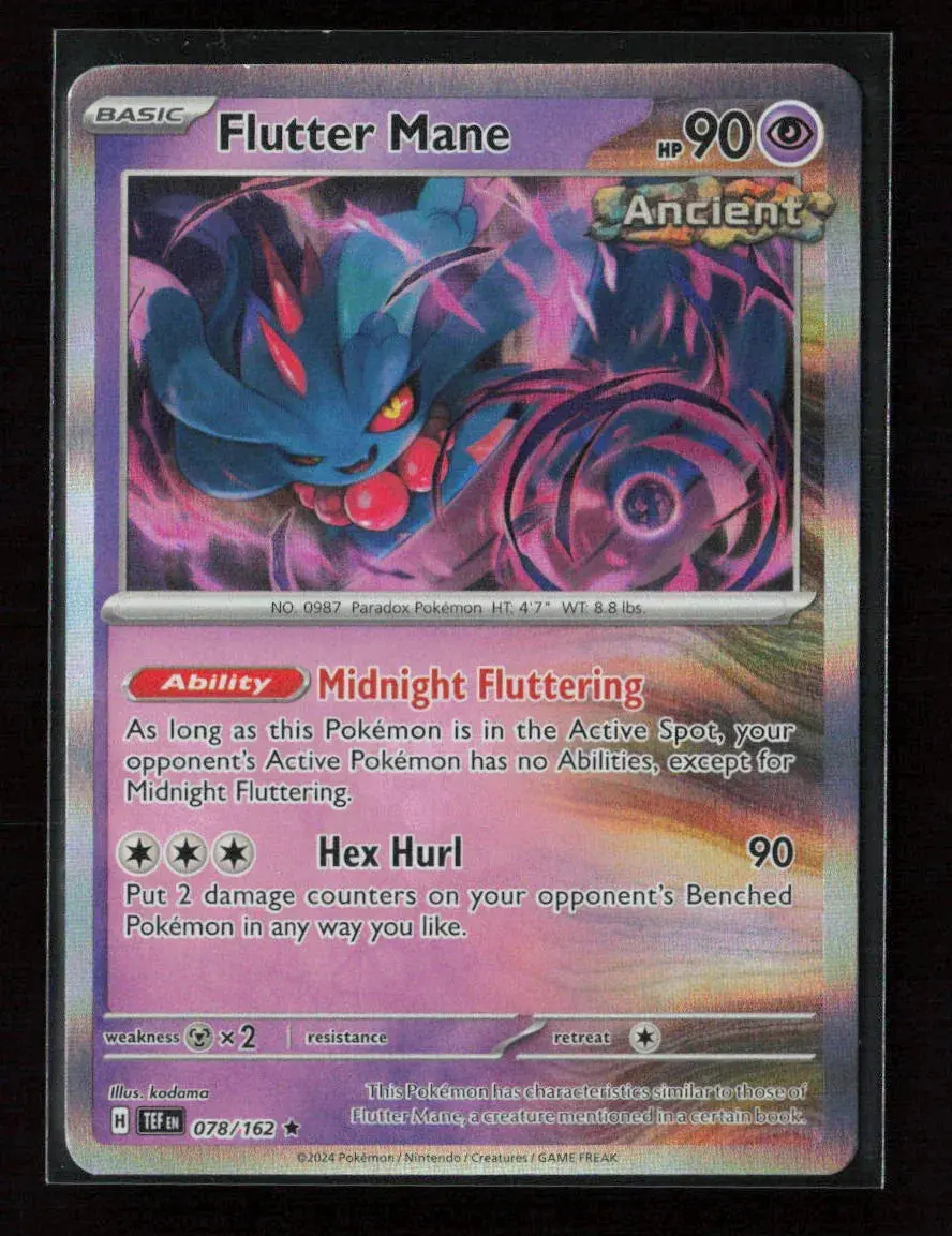 Flutter Mane Rare Deck Exclusives 078/162 Nm 1