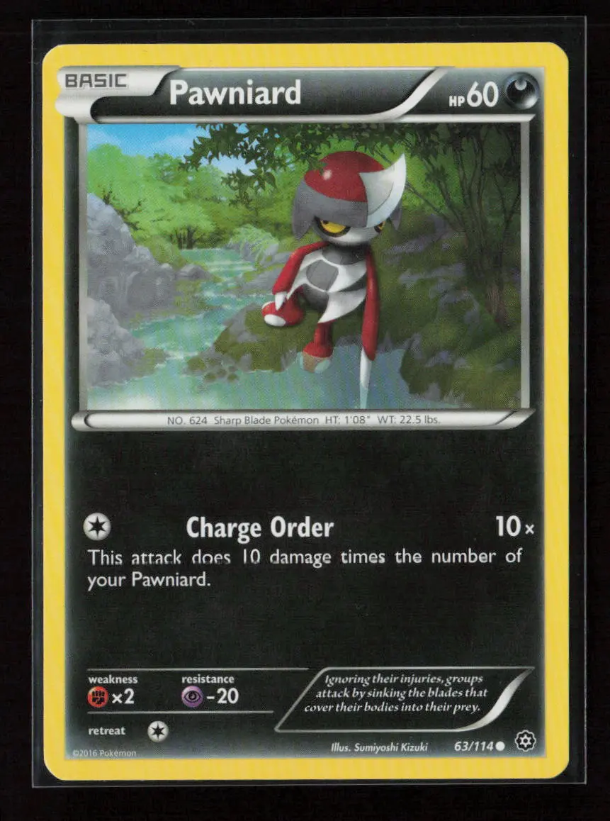 Pawniard Common Xy - Steam Siege 63/114 Lp 1